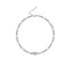 Colar Borboleta Cravejado de Diamantes Hip-Hop Feminino Estilo Frio Ins Design de Nicho Corrente para Clavícula Corrente de Pescoço Corrente Larga Gargantilha