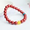 Pulsera de Cinabrio de Guan Yu Pulsera de Arena Imperial Venta al por Mayor de Fábrica de Joyería de Tendencia Nacional Transmisión en Vivo Dropshipping S3052206