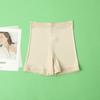 Shorts de Seguridad Anti-Exposición de Cintura Media-Alta de Seda de Morera 100% con Entrepierna para Mujer, Ropa Interior Fina de Verano