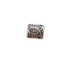 Prata Esterlina S925 Vintage Peixe Koi Contas de Balde Contas Espaçadoras Joias de Cristal Fabricação de Pulseira Colar DIY Artesanal Acessórios