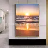 Suministro de Amazon Pintura de Diamantes Atardecer sala de estar pintura decorativa nueva pintura colgante bordado de diamantes completo fábrica venta al por mayor