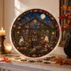 Novo Suncatcher de Acrílico de Halloween Transfronteiriço Quebra-Cabeça de Acrílico de Halloween F