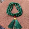 Pulsera de ágata con 108 cuentas, collar y pulsera multicircular, regalo de transferencia segura, tesoros.