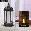Accesorios para Fotos de Navidad, Velas Simuladas, Linternas de Viento con Luz Cálida, Luces Nocturnas Portátiles, Decoraciones de Escritorio, Ambiente Acogedor, Fáciles para Tomar Fotos Geniales