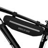 WHEELUP fábrica transfronteriza personalizada bolsa triangular para bicicleta bolsa de viga delantera impermeable bolsa colgante para herramientas almacenamiento para bicicleta de montaña