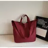 Nuevo Bolso Tote de Color Sólido, Simple, Estilo Casual, Diseño de Nicho Estilo Coreano Elegante, Bolso Cruzado Ligero de Gran Capacidad para Mujer
