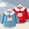 Ropa de Bebé Gruesa de Terciopelo Teddy Impermeable, Anti-Manchas y Cálida para Otoño e Invierno para Niños y Niñas, Niños Pequeños e Bebés, Monos Suaves de Aspecto Elegante