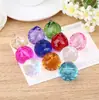 Pendente de bola de cristal para luminária de 30MM, contas soltas para joias DIY, contas de vidro, pingente de cortina, acessórios para apanhador de sol