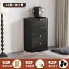 Gabinete de acero de cinco cajones de pie multicapa arte de hierro para el hogar gabinete de cajones mesa de noche de dormitorio gabinete de cajones de chapa metálica multifuncional ecológico