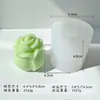 Vela Aromaterapia Floral Flor de Rosa Molde de Silicona DIY Piedra Difusora de Pétalos Jabón Artesanal Yeso Goteo
