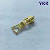 Cremallera Ykk No. Cremallera de 3 Dientes Metálicos con Deslizador de Bloqueo Automático para Bolsas, Bolsillos y Ropa, con Deslizador Antideslizante