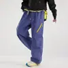 Pantalones de paracaidista anchos repelentes al agua para mujer, Pantalones cargo casuales de otoño/invierno para hombre, Pantalones deportivos de montaña desmontables