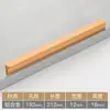 Wg6Q Manija Negra Simple Moderna en Forma de T para Armario, Gabinete, Zapatero, Cajón, Extensión de Manija para Puerta de Armario