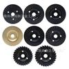 Amoladora Angular Pulido y Lijado 125mm Carpintería Disco Plano de Lijado Hoja Dentada Cepillo de Carpintería Herramienta Manual