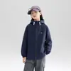 Ropa Infantil Zuoxi Chaqueta Cortavientos para Niñas Abrigo de Otoño 3 en 1 Infantil 2026 Nueva Chaqueta Impermeable de Otoño para Niñas