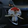 Aromaterapia para coche, aire acondicionado, salida de aire, decoración, ramo inmortal creativo, perfume para coche, fragancia de rosa