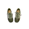 Zapatos de Entrenamiento Alemanes Retro de Bloques de Color de Cuero Genuino para Mujer 2026 Otoño Nuevo Estilo Cómodos Versátiles Transpirables Suela Suave Deportivos Casuales Ah