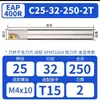 Portaherramientas de Fresado Bap400R Antisismo y Antivibración, Material 42Crmnti, Sujeción de Alta Precisión de 0.008mm Herramienta CNC