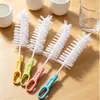 Cepillo de Nylon para Chupete de Uso Diario en Casa para Bebés y Niños Pequeños Cepillo Limpiador de Chupete para Biberón Cepillo de Cerdas Pequeñas Cepillo Cepillo Madre y Bebé Cepillo de Cerdas Suaves Taza
