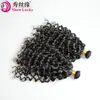 Extensões de Cabelo Sintético de Fibra Europeias e Americanas de Alta Temperatura Transfronteiriças 75G/Pç Cabelo Cacheado de Alta Temperatura