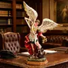 Productos religiosos culturales transfronterizos suministrados exclusivamente desde la fábrica de origen: artículos de manualidades de resina, adornos de estatua del Arcángel Día del Juicio