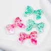 Plástico Acrílico Transparente Estrellado Cielo Estrellado 24*33 con Agujero Lazo Joyería DIY Cadena de Teléfono Móvil Colgante Accesorios