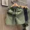 Shorts Casuales Versátiles de Estilo Neutro para Hombre en Verano Tendencia de Moda para Parejas Holgados Shorts tipo Bermuda de Playa para Hombre Negro