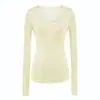 Camiseta sexy de estilo "chica caliente" con tejido transparente que realza la figura, cuello redondo, manga larga para mujer, nueva moda de verano, top versátil y adelgazante