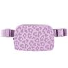 Riñonera Deportiva Impermeable de Nylon para Pareja Estilo Lulu Transfronteriza con Estampado de Logotipo, Bolso de Pecho Cruzado