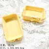 Cesta de Pan de Fresa con Relieve 3D Simulado Accesorios de Resina Pegamento de Crema DIY Adornos de Decoración de Escritorio y Coche