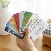 Nuevo tarjetero transparente, mate y anti-magnético para tarjetas bancarias, tarjetas de identificación y tarjetas de transporte; también sirve como cubierta protectora para prevenir la desmagnetización de tarjetas como las de comidas