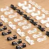 Fijador de Cables, Organizador de Cables de Red, Organizador de Cables sin Taladro, Pinza para Cables, Hebilla para Cables de Datos, Sujetacables Autoadhesivo