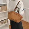 Bolso grande de mujer retro, bolso de mano de moda para invierno transfronterizo, bolso de hombro mate para madre e hijo