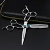 Tijeras de Peluquería Nepson Ojo de Diablo Tornillo Tijeras para Cortar el Cabello Tijeras Adelgazadoras de 6.0 pulgadas