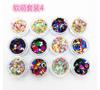 Venta al por mayor de maquillaje de lentejuelas lo Niang una variedad de COS parche de diamante de lentejuelas de colores blancos arte de uñas