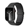 Adecuado para correa de Apple Watch Serie completa Disponible Cadena de doble sección Correa de silicona magnética de doble color Correa de moda para iwatch