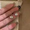 Brincos de Zircônia Super Brilhantes, Simples e Versáteis para Mulheres, Luxo Leve, Alto Padrão, Únicos, Exquisitos, Brilhantes como Diamante