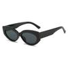 Gafas de sol estilo ojo de gato, estilo europeo y americano, para mujer, con personalidad de alta gama, estilo retro, cóncavo, con foto, modernas y geniales, con cara cuadrada.