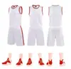 Uniformes de entrenamiento para competición en equipo, jerseys estilo americano, letras estampadas, uniformes nuevos de baloncesto, conjuntos para hombre, baloncesto de pueblo