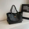Bolsa Casual Grande Capacidade para Mulheres 2024 Nova Tendência Moda Versátil Estudante Universitário Bolsa de Ombro Bolsa Tote de Mão