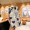 Funda para teléfono con pulsera y cara sonriente para Apple 15, 13, Pro Max, 7 Plus, Love 12, 11, XS Max, XR