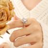 Joyería de Moda Europea y Americana Anillo Clásico con Circonita Incrustada Elegante Exquisito Anillo Individual Joyería de Regalo A328 para Mujer