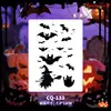 Pegatinas de tatuaje de Halloween con múltiples diseños al por mayor: calabaza, fantasma, araña, calavera, varias cicatrices sangrientas, heridas falsas