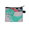 Porta-moedas de Dinossauro Mais Vendido Transfronteiriço, Bolsa Mini Fofa para Crianças, Bolsa de Armazenamento Portátil para Estudantes, Porta-chaves, Porta-cartões
