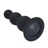 Pequeno fio de pagode com broca Silicone Plug Anal dispositivo de masturbação Silicone Anal Plug G ponto produtos sexuais adultos