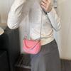 Bolsa casual estilo fresco para mulheres 2024 verão novo deslocamento simples cadeia portátil axilas bolsa ombro crossbody bolsa