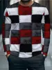 Camiseta Informal para Hombre Cuello Redondo Holgada Estilo Nuevo Estampada Secado Rápido Tejido Piqué Transpirable