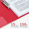 Deli China Vermelho Clips Fortes Simples e Duplos Assistente de Gerenciamento de Arquivos, Organizador de Documentos, Resistente e Durável, PP Espessado