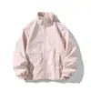 Otoño/Invierno 2026 Nuevo Bordado Americano de Peso Pesado Chaqueta de Cuero PU Estilo Callejero Chaqueta de Cuero Holgada para Hombre con Cuello Alto Ropa de Abrigo