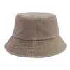 Chapéu de Pescador Lavável Feito Sob Medida para Homens e Mulheres, Estilo Retrô Japonês, Versão Coreana de Verão, Versátil, Emagrecimento Facial, Chapéu Balde Protetor Solar, Moderno